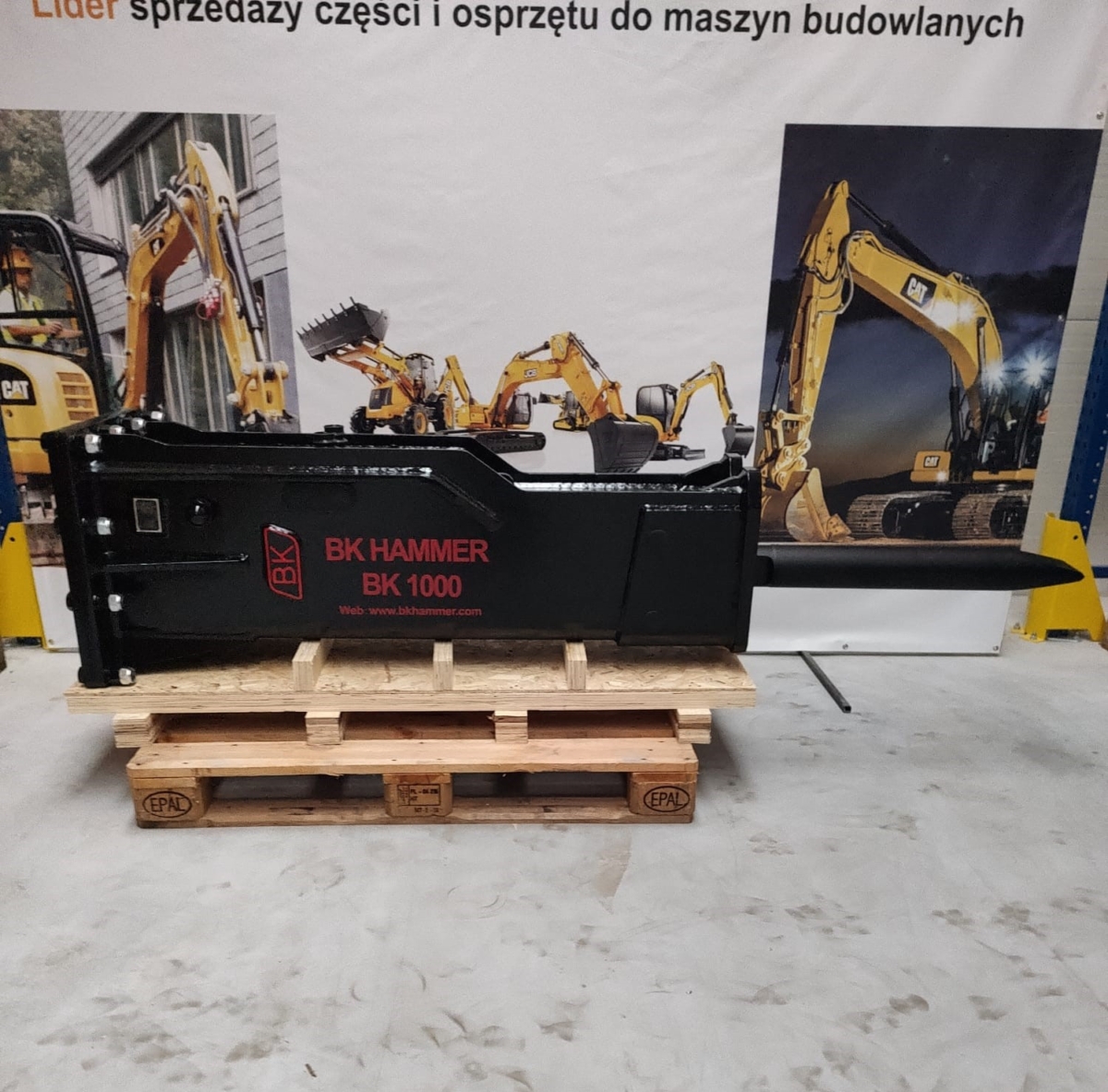 Młot Hydrauliczny HMB 1000 koparka JS130, 145 JCB