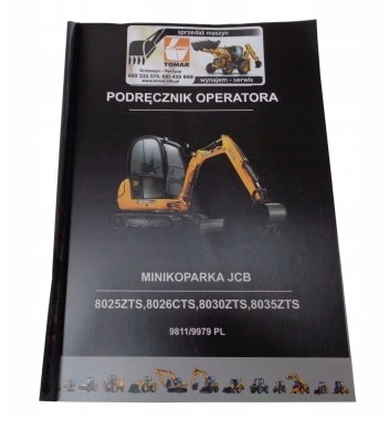 Instrukcja Operatora JCB MINI Koparka 8025-8035