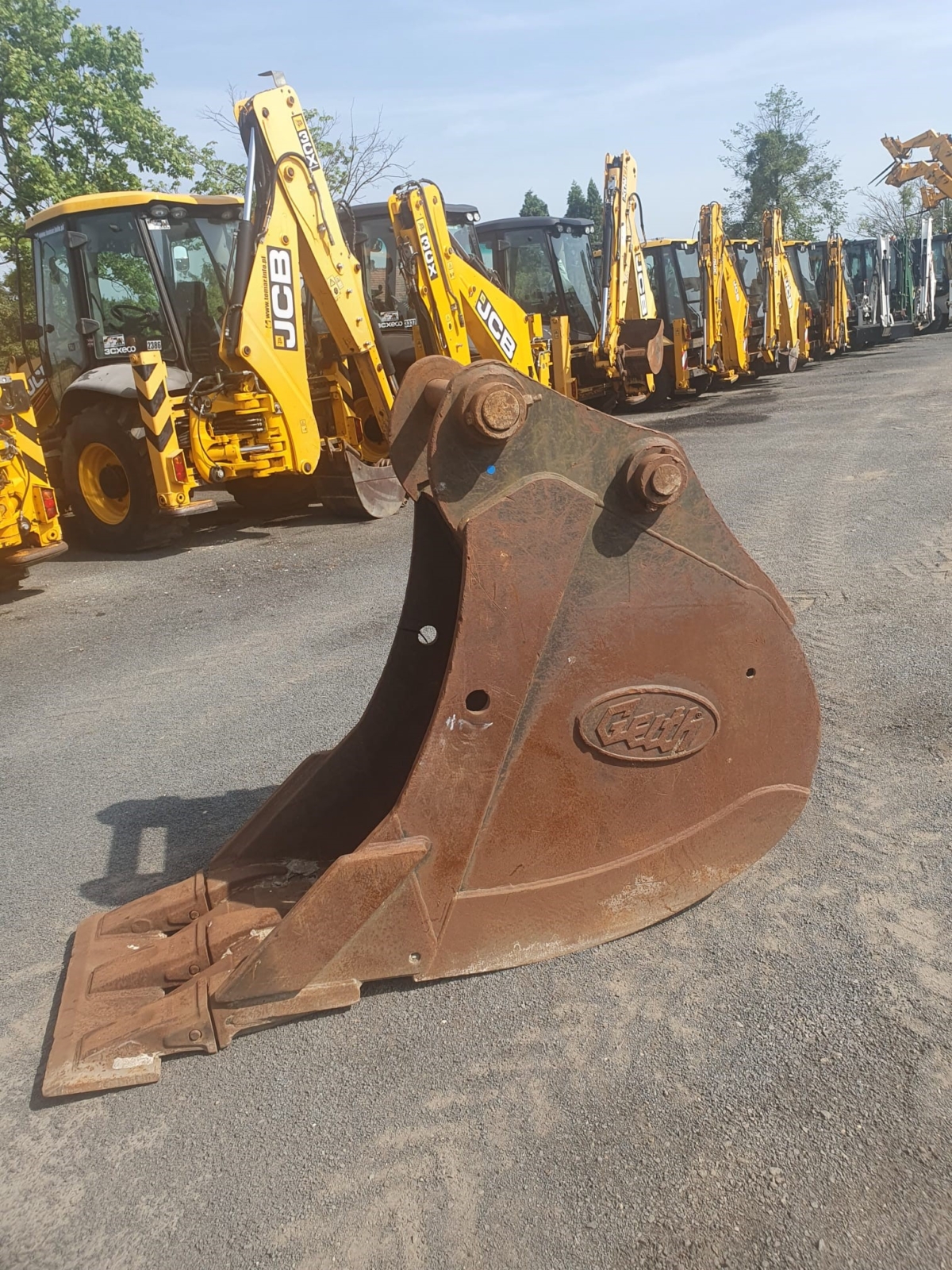 Łyżka kopiąca używana 65cm JCB JS220 nr. 6105