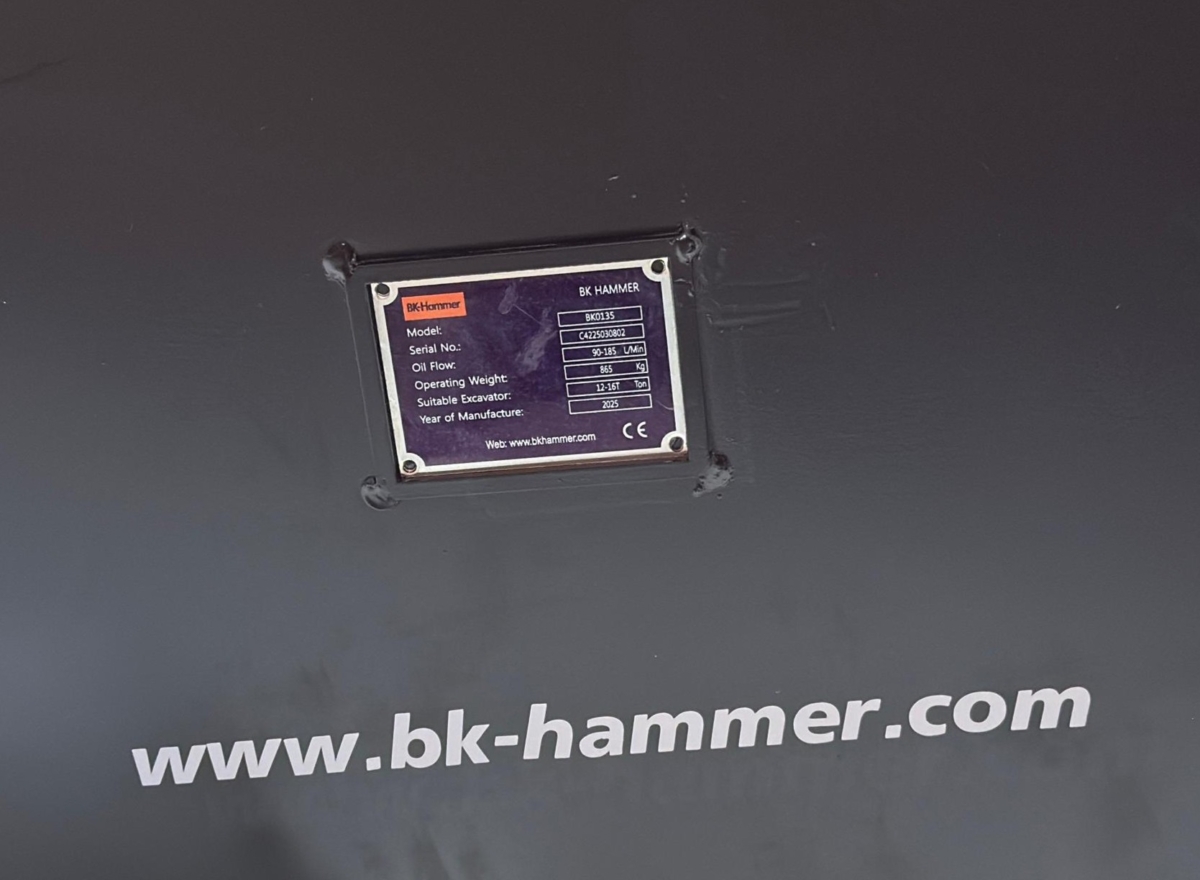 Mulczer hydrauliczny leśny BK Hammer JCB maszyny 12-16 ton