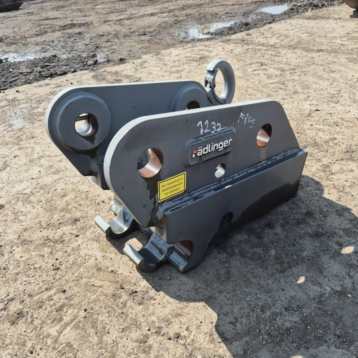 Szybkozłącze hydrauliczne RADLINGER MS10 SW10 HS10, do maszyn 13-15 ton NR. 1232 NOWE