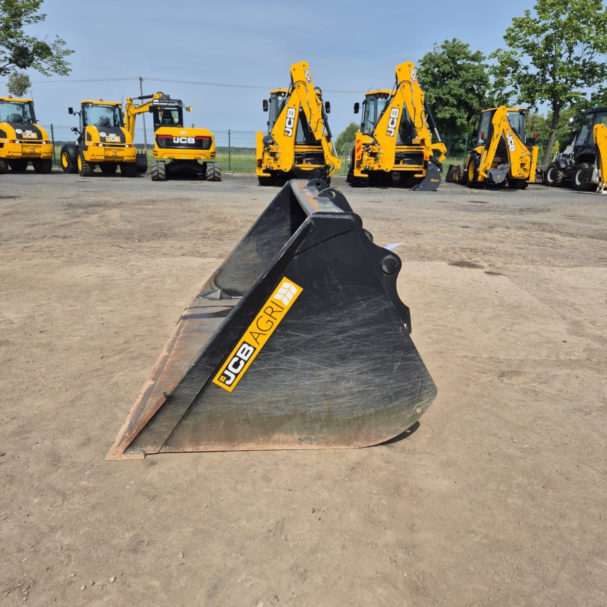 Łyżka używana 230cm ORG JCB objętościowa nr.2284