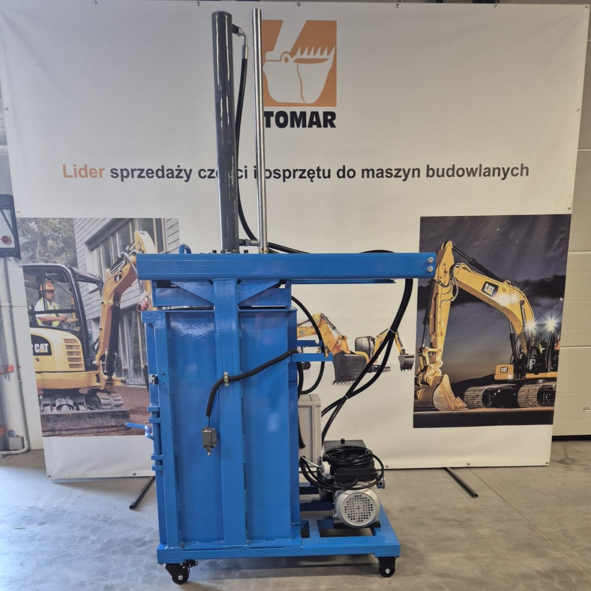 Hydrauliczna prasa belująca typ VH105 – nowy