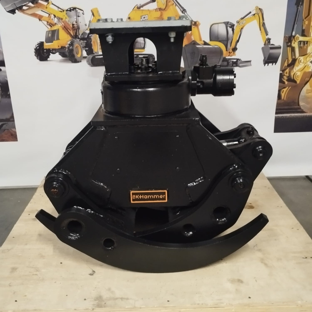 Chwytak do drewna maszyny od 3-4 JCB CAT VOLVO CASE YANMAR BOBCAT YANMAR