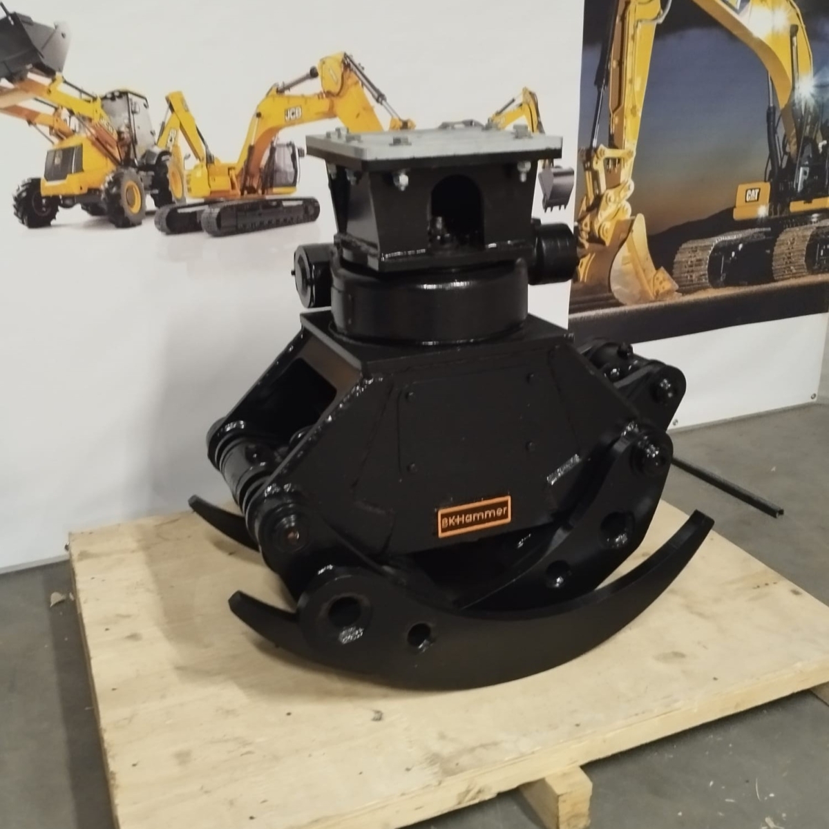 Chwytak do drewna maszyny od 3-4 JCB CAT VOLVO CASE YANMAR BOBCAT YANMAR