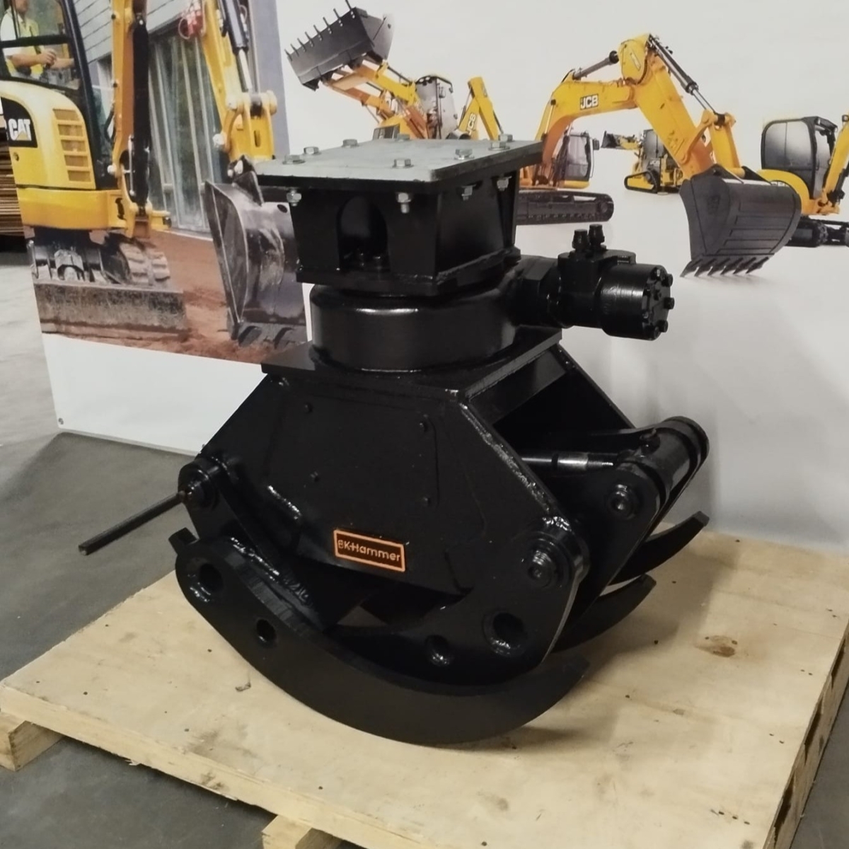 Chwytak do drewna maszyny od 3-4 JCB CAT VOLVO CASE YANMAR BOBCAT YANMAR
