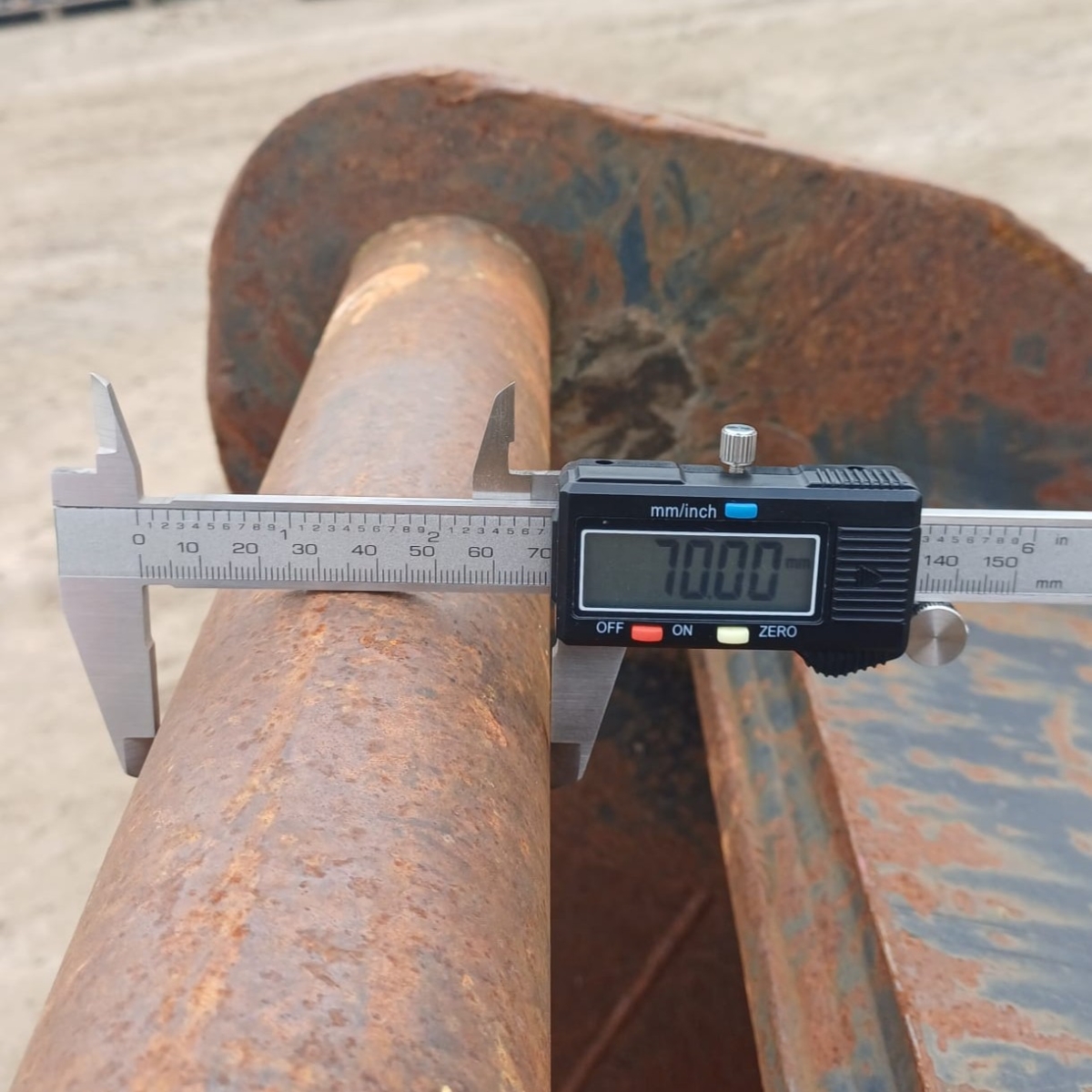 Łyżka używana LEHNHOFF ORG 80 cm, mocowanie MS10, SW10, HS10 JCB KOMATSU CAT VOLVO nr. 13056