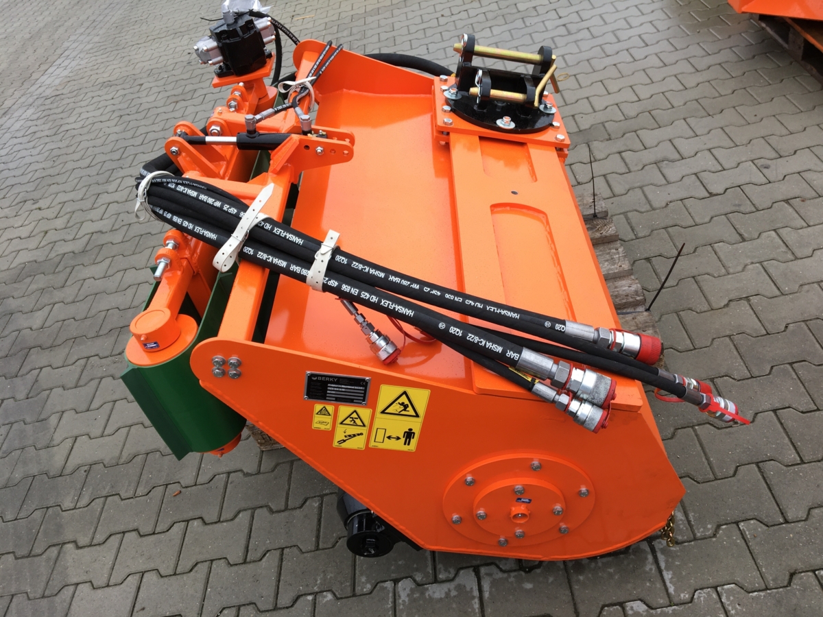 Mulczer hydrauliczny BERKY z pasem czyszczącym 120 cm