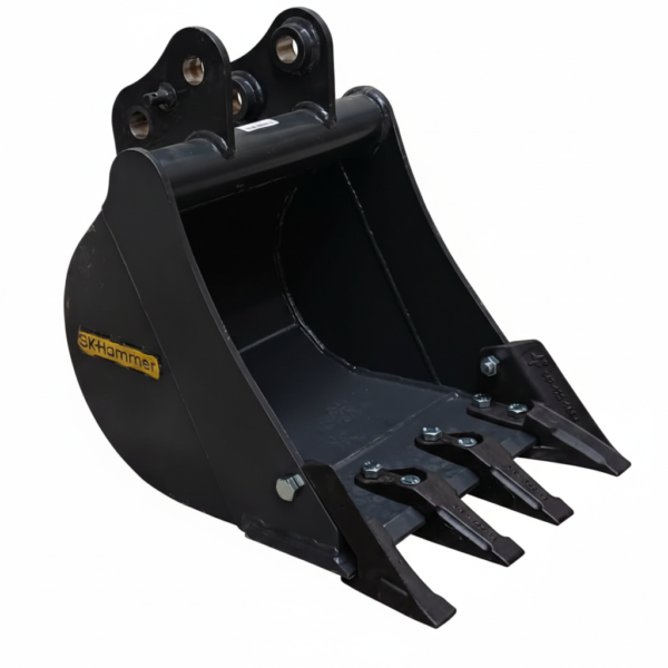 Łyżka Kopiąca JCB MIDI 45 cm BK-Hammer zestaw (łyżka + zęby)