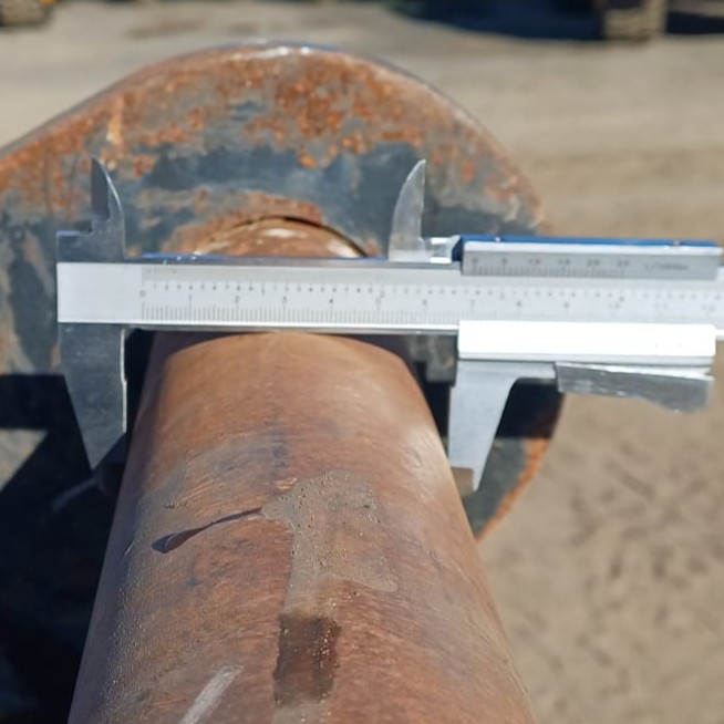 6 Łyżka Hydrauliczna Skarpowa 145 cm – Mocowanie MS10 (2 Siłowniki)
