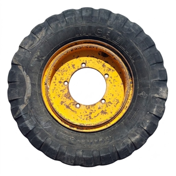 Komplet Używanych Kół 24″ JCB 531 535 541 542 TM Opony Michelin 12.00 R24 Felga JCB 5 Otworów
