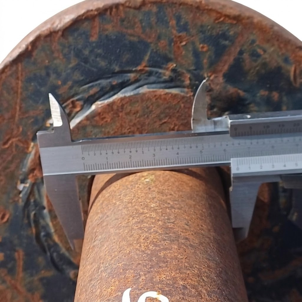 5 Oryginalna Łyżka Używana 45 cm do Koparki JCB ORG nr. 7308