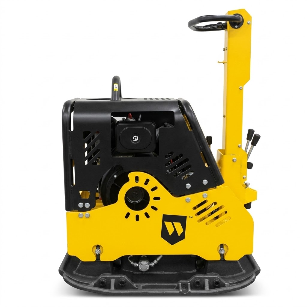 5 Profesjonalna Zagęszczarka Płytowa WORKMAX TP450-1 | 450 kg | 45 kN
